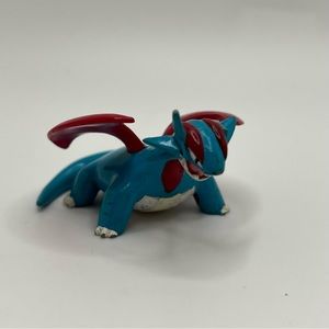 Pokemon Salamence Figure Tomy Moncolle 2003 Vintage Authentic DAMAGED